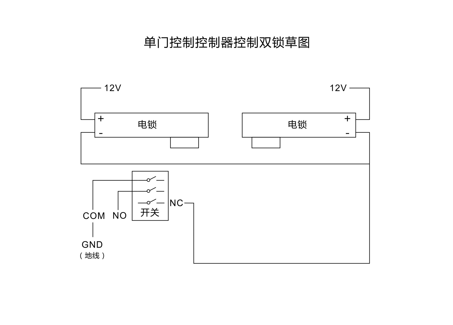 塞伯羅斯二維碼門(mén)禁接線(xiàn)圖